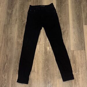 Just Black Denim Black Jeans Size 24